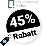 45% raumweltenheiss Rabatt – Im Black Week Sale