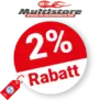 2% RC Multistore Rabatt – Bei Vorkasse