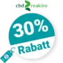 30% Reakiro CBD Rabatt – Newsletter