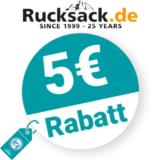 5€ Rucksack.de Rabatt – Newsletter