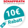 10€ Schaffrath Rabatt – Newsletter