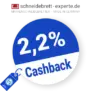 2,2% Schneidebrett-Experte Rabatt – Cashback