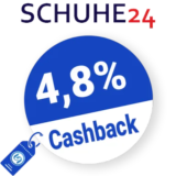 4,8% Schuhe24 Rabatt – Cashback