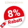 8% SENNARIEHN Rabatt – Sale