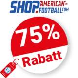 75% shop.american-football.com Rabatt – Sale