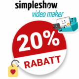 20% simpleshow Gutschein