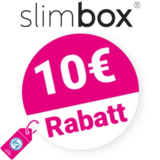 10€ Slimbox Gutschein – AUF ALLES