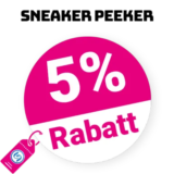 5% Sneaker Peeker Gutschein – Auf ausgwählte Sale Artikel