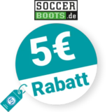 5€ Soccerboots Rabatt – Newsletter