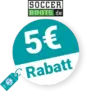 5€ Soccerboots Rabatt – Newsletter