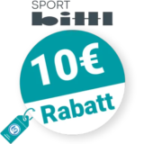 10€ Sport Bittl Rabatt – Newsletter