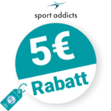 5€ sportaddicts Rabatt – Newsletter