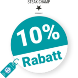 10% SteakChamp Rabatt – Newsletter