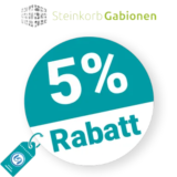 5% steinkorb-gabionen Rabatt – Neukunden
