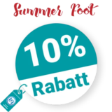 10% Summer Foot Rabatt – Newsletter