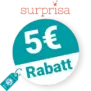 5€ Surprisa Rabatt – Empfehlung