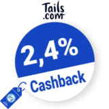 2,4% Tails.com Rabatt – Cashback