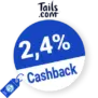 2,4% Tails.com Rabatt – Cashback