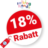 18% talking hands Rabatt – Angebote