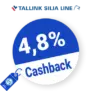 4,8% Tallink Silja Rabatt – Cashback