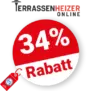 34% Terrassenheizer-online Rabatt – Auf Heizstrahler