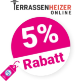 5% Terrassenheizer-online Gutschein – Auf Elektroheizer