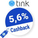 5,6% tink Cashback – AUF ALLES