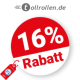 16% tollrollen Rabatt – Sale
