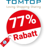 77% TOMTOP Rabatt – Angebote