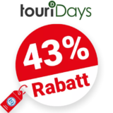 43% touriDat Rabatt – Auf Touritipps