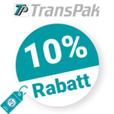 10% TransPak Rabatt – Newsletter