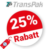 25% TransPak Rabatt – Angebote