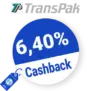 6,40% TransPak Rabatt – Cashback