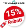 15% TrendRaider Rabatt – Im Abo