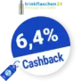 6,4% Trinkflaschen24 Rabatt – Cashback