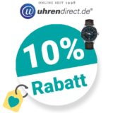 10% uhrendirect Gutschein – AUF ALLES