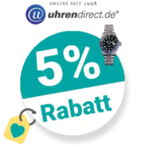 5% uhrendirect Gutschein – Vorkasse