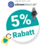 5% uhrendirect Gutschein – Vorkasse