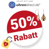 50% uhrendirect Gutschein – Sale