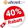 40% Uhrzeit.org Rabatt – Uhrensale
