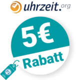 5€ Uhrzeit.org Rabatt – Newsletter