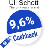 9,6% ulischott Rabatt – Cashback