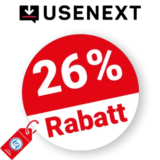 26% USENEXT Rabatt – Im Jahresabo