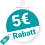 5€ VEGAN FLOW Rabatt – Newsletter