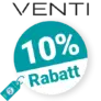 10% VENTI Rabatt – Newsletter