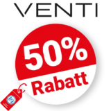 50% VENTI Rabatt – Sale