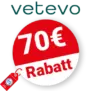 70€ vetevo Rabatt – Auf Jahrespaket Wurmtest Plus