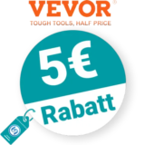 5€ VEVOR Rabatt – Newsletter
