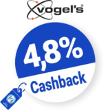 4,8% Vogel’s Cashback – AUF ALLES
