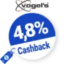 4,8% Vogel’s Cashback – AUF ALLES